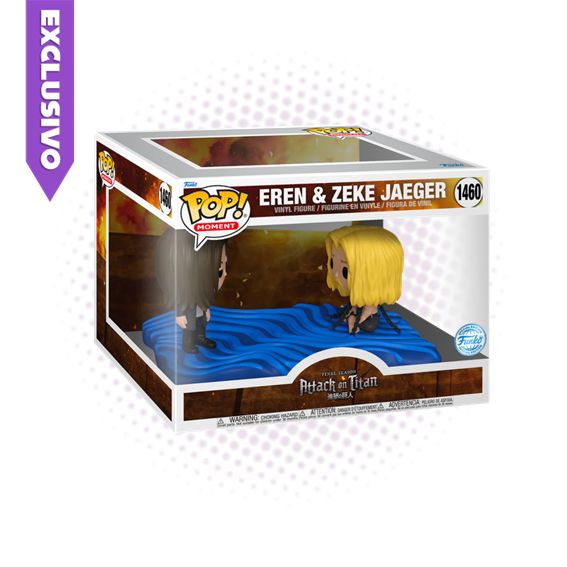 Funko Pop! Moment Eren &amp; Zeke Jaeger 1460 (SE) - Attack on Titan