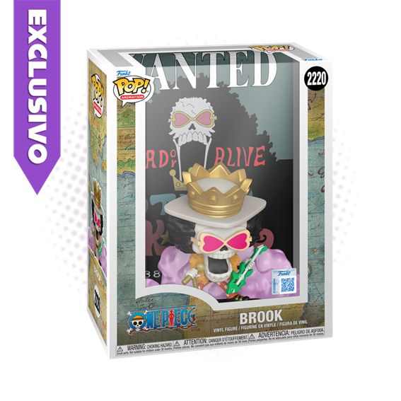 Funko Pop! Covers Brook 2220 (SE) Wanted - One Piece