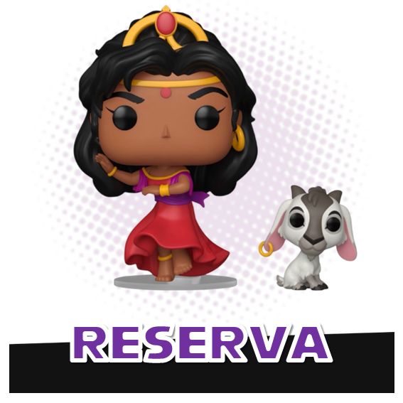 Funko Pop! Esmeralda &amp; Djali 1735 - Disney The Hunchback of Notre Dame RESERVA