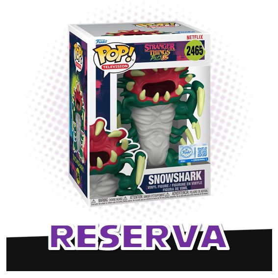 Funko Pop! Snowshark 2465 (SE) - Stranger Things Tales From 85 RESERVA