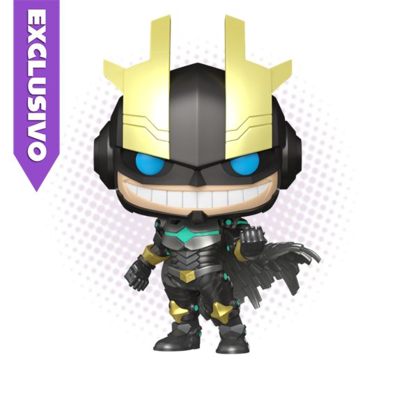 Funko Pop! Armored All Might 2182 (SE) (Metallic) - My Hero Academia