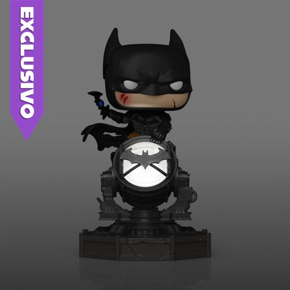 Funko Pop! Batman 614 (SE) (Sin Sticker) Premium con luces - DC Comics