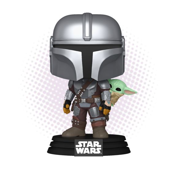 Funko Pop! The Mandalorian with Grogu 818 - Star Wars
