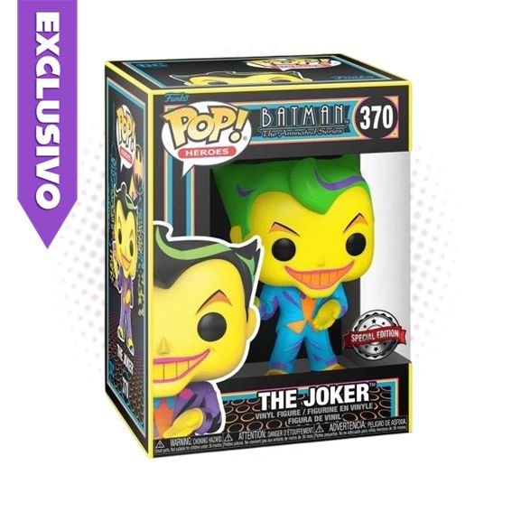 Funko Pop! The Joker 370 (SE) Black Light - DC Comics Batman