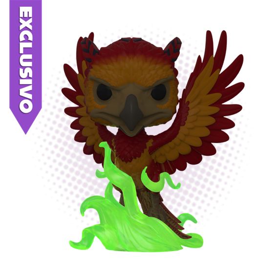 Funko Pop! Fawkes 144 (SE) (GITD) - Harry Potter