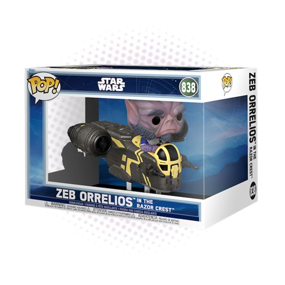 Funko Pop! Rides Zeb Orrelios in the Razor Crest 838 - Star Wars