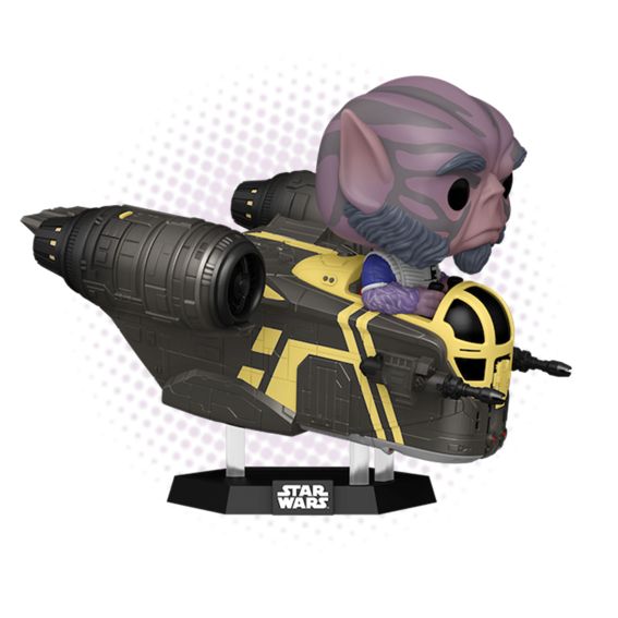 Funko Pop! Rides Zeb Orrelios in the Razor Crest 838 - Star Wars