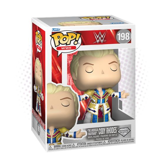 Funko Pop! The American Nightmare Cody Rhodes 198 (Diamond) - WWE