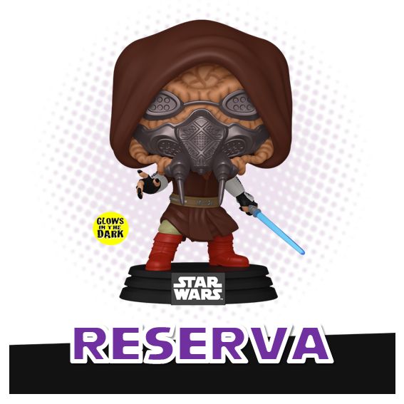 Funko Pop! Plo Koon 852 (GITD) - Star Wars RESERVA