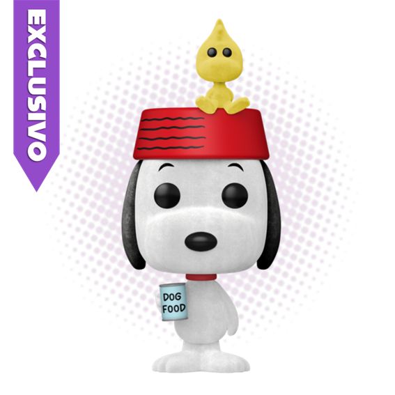 Funko Pop! Snoopy &amp; Woodstock 2096 (Flocked) (SE) - Peanuts