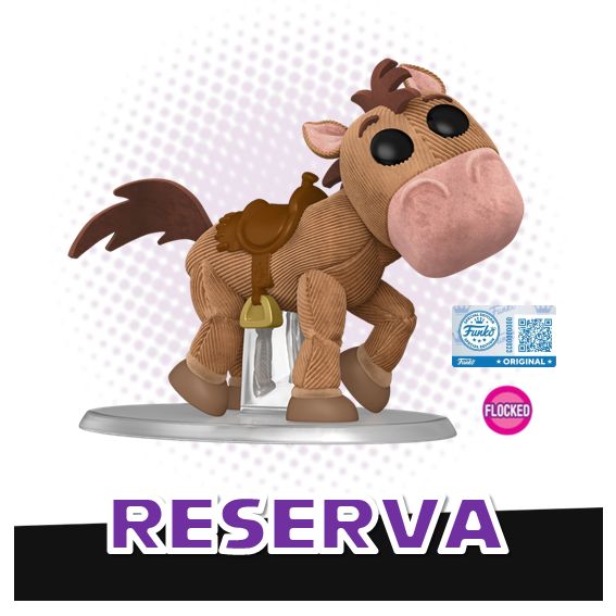 Funko Pop! Bullseye 1713 (SE) (Flocked) Premium - Disney Toy Story 5 RESERVA