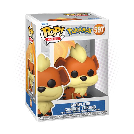 Funko Pop! Growlithe 597 - Pokemon