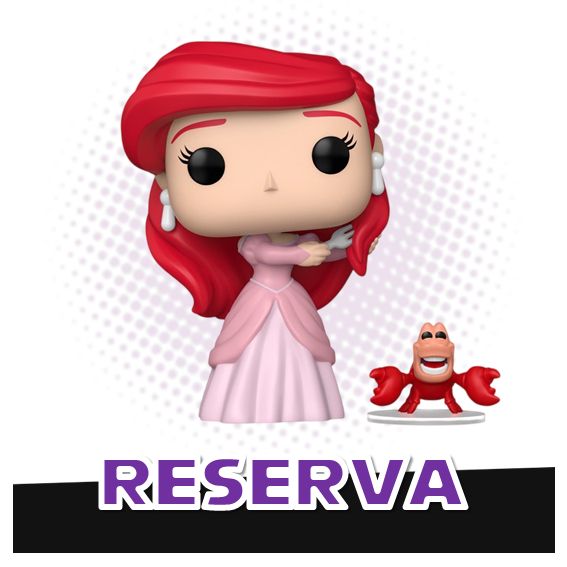 Funko Pop! Ariel with Sebastian 1755 - Disney The Little Mermaid RESERVA