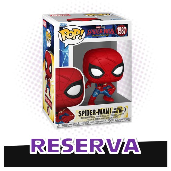 Funko Pop! Spider-Man No Way Home Suit 1587 - Marvel Spider-Man Brand New Day RESERVA