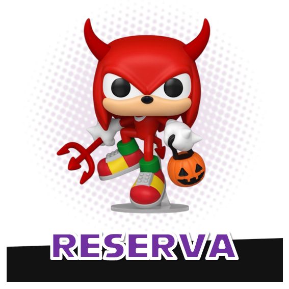 Funko Pop! Knuckles as Devil 1276 - Sonic The Hedgehog RESERVA