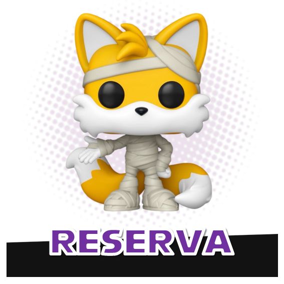 Funko Pop! Tails as Mummy 1277 - Sonic The Hedgehog RESERVA