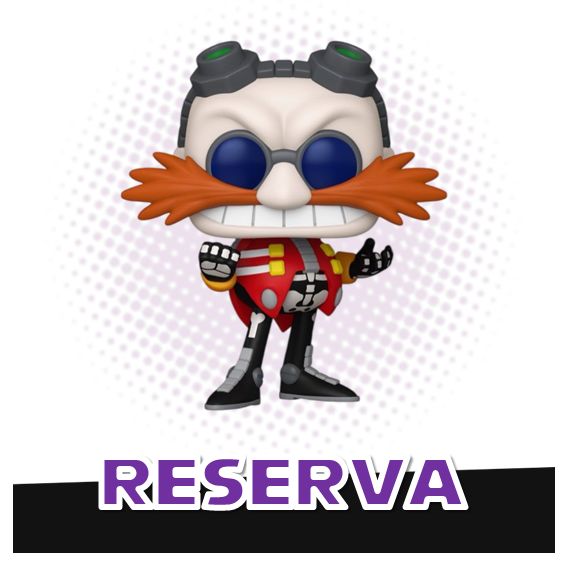 Funko Pop! Dr. Eggman as Skeleton 1279 - Sonic The Hedgehog RESERVA
