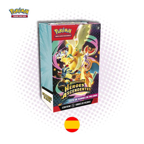 Booster Bundle Heroes Ascendentes (en Español) - TCG Pokemon Mega Evolución