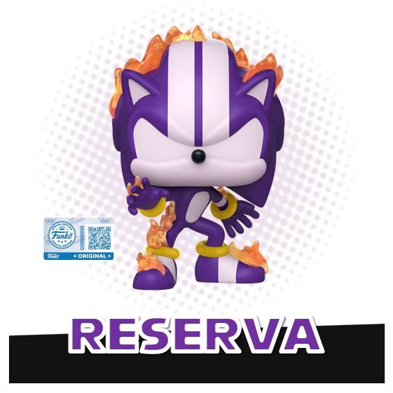 Funko Pop! Darkspine Sonic 1250 (SE) - Sonic The Hedgehog RESERVA