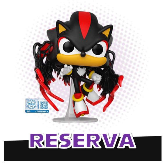 Funko Pop! Shadow with Wings 1286 (SE) - Sonic The Hedgehog RESERVA