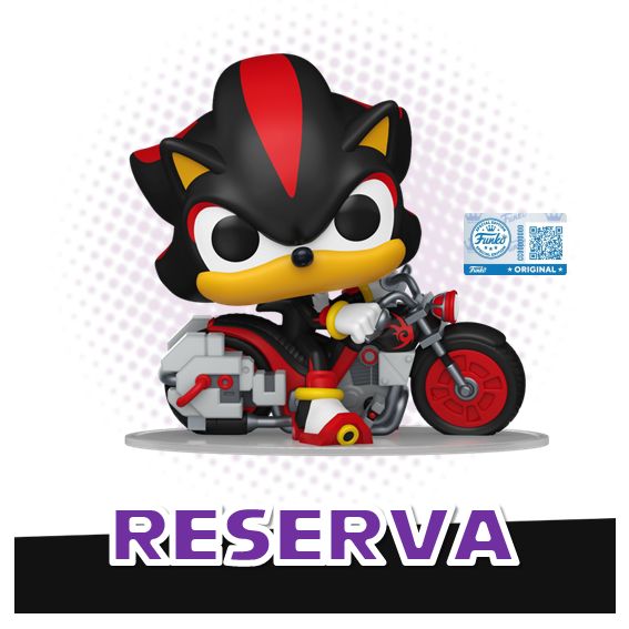 Funko Pop! Rides Shadow on Dark Rider 151 (SE) - Sonic The Hedgehog RESERVA
