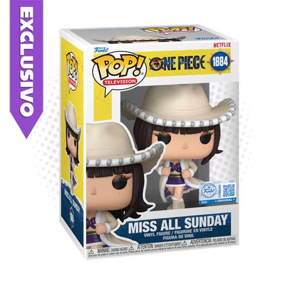 Funko Pop! Miss All Sunday 1884 (SE) - One Piece Netflix