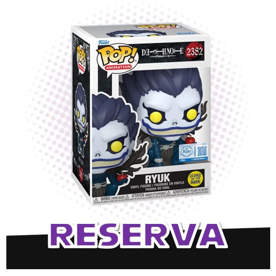 Funko Pop! Ryuk 2382 (GITD) (SE) - Death Note RESERVA