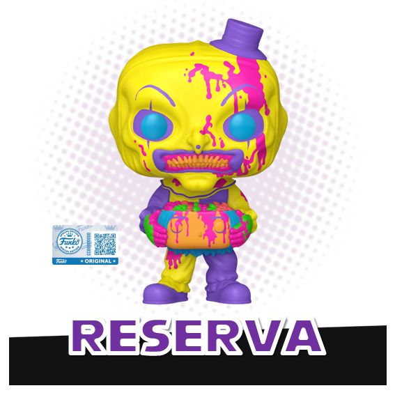 Funko Pop! Art The Clown 2049 (SE) Black Light - Terrifier RESERVA