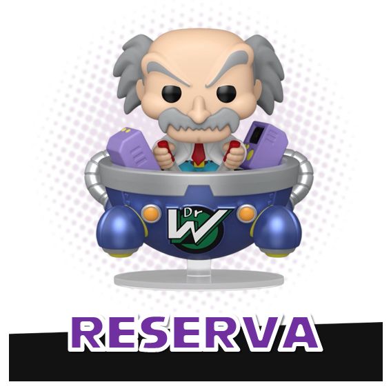Funko Pop! Rides Wily Capsule 180 - Megaman RESERVA