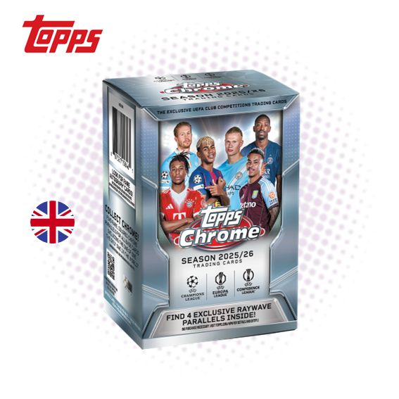 2025-26 Topps Chrome UEFA Club Competitions - Value Box