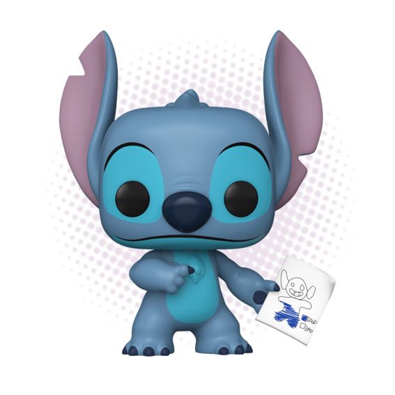Funko Pop! Stitch with Mood Chart 1744 (opción chase aleatoria) - Disney Lilo & Stitch Funko Pop! Stitch with Mood Chart 1744 (opción chase aleatoria) - Disney Lilo & Stitch