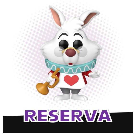 Funko Pop! White Rabbit with Horn 1772 - Disney Alice in Wonderland RESERVA