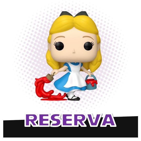 Funko Pop! Alice with Paint 1769 - Disney Alice in Wonderland RESERVA