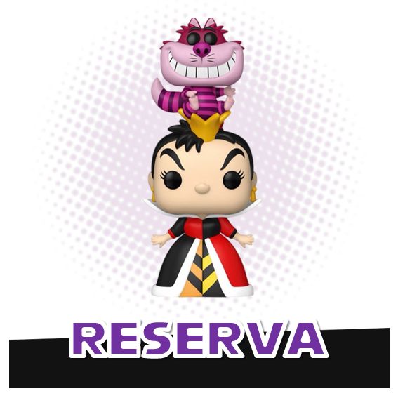 Funko Pop! Queen of Hearts with Cheshire Cat 1771 Premium - Disney Alice in Wonderland RESERVA