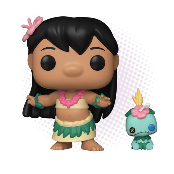 Funko Pop! Hula Lilo with Scrump 1741 - Disney Lilo &amp; Stitch