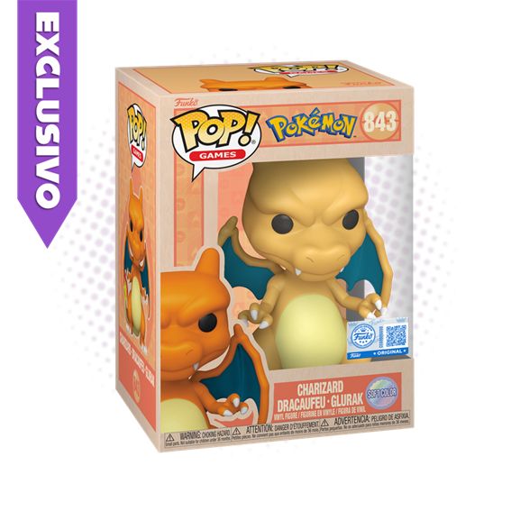 Funko Pop! Charizard 843 (Soft Color) (SE) - Pokemon
