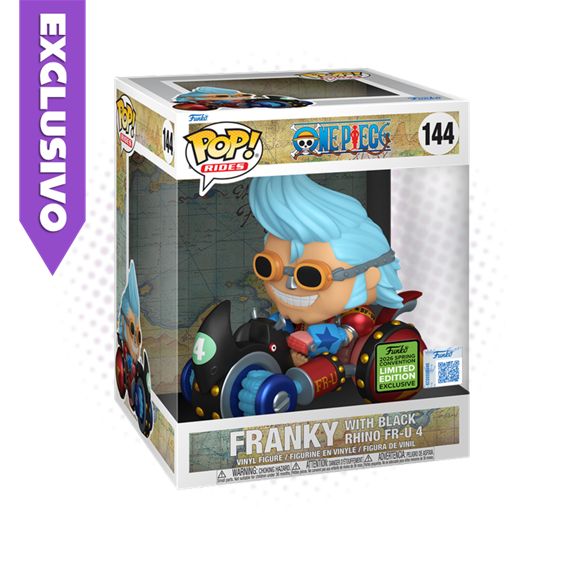 Funko Pop! Rides Franky with Black Rhino FR-U 4 144 (2026 Spring Convention) - One Piece