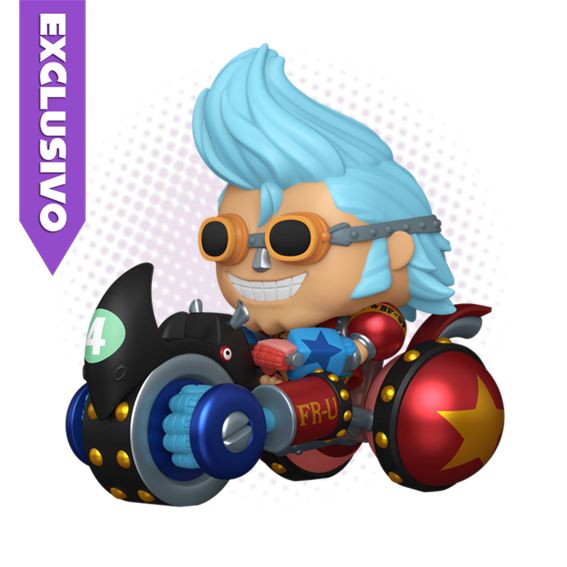 Funko Pop! Rides Franky with Black Rhino FR-U 4 144 (2026 Spring Convention) - One Piece
