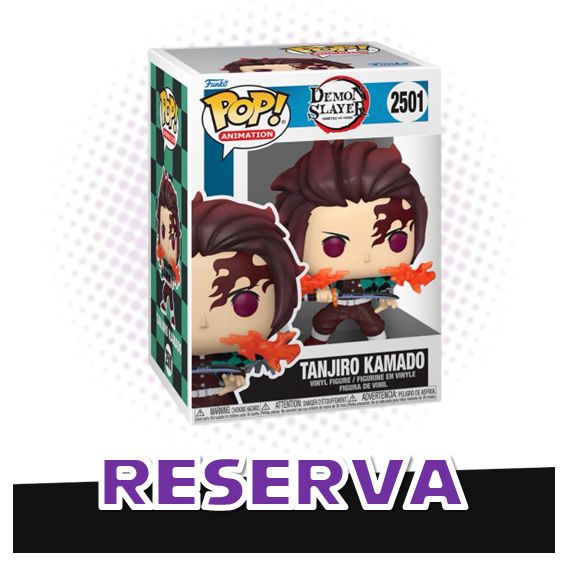 Funko Pop! Tanjiro Kamado 2501 - Demon Slayer RESERVA