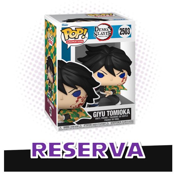 Funko Pop! Giyu Tomioka 2503 - Demon Slayer RESERVA