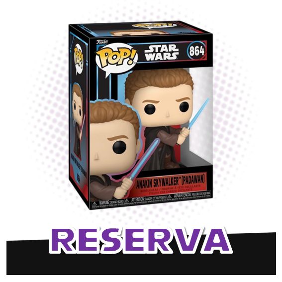 Funko Pop! Anakin Skywalker Padawan 864 - Star Wars RESERVA