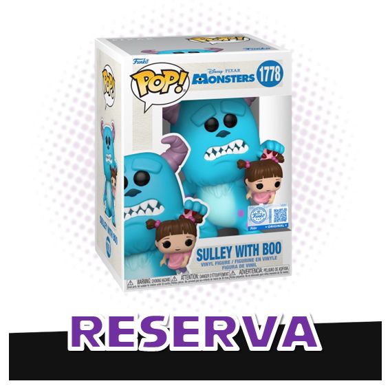 Funko Pop! Sulley with Boo 1778 (SE) - Disney Monsters RESERVA