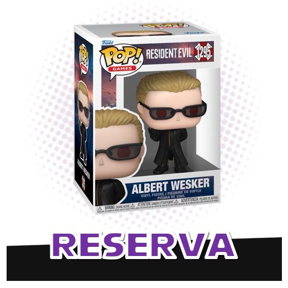 Funko Pop! Albert Wesker 1295 - Resident Evil RESERVA