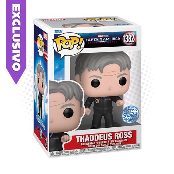 Funko Pop! Thaddeus Ross 1382 (SE) - Marvel Captain America