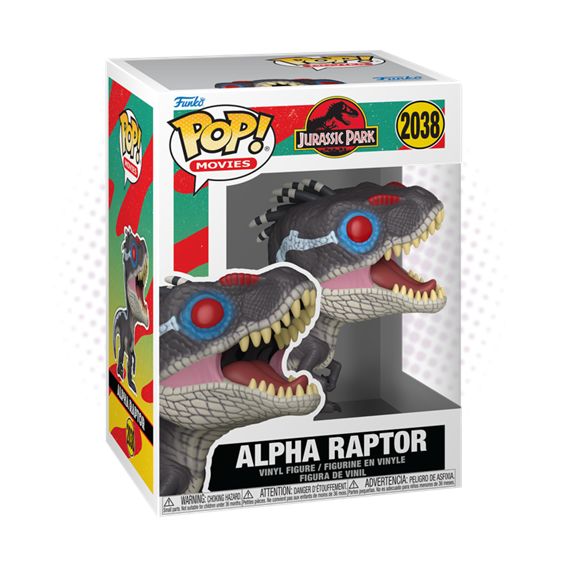 Funko Pop! Alpha Raptor 2038 - Jurassic Park