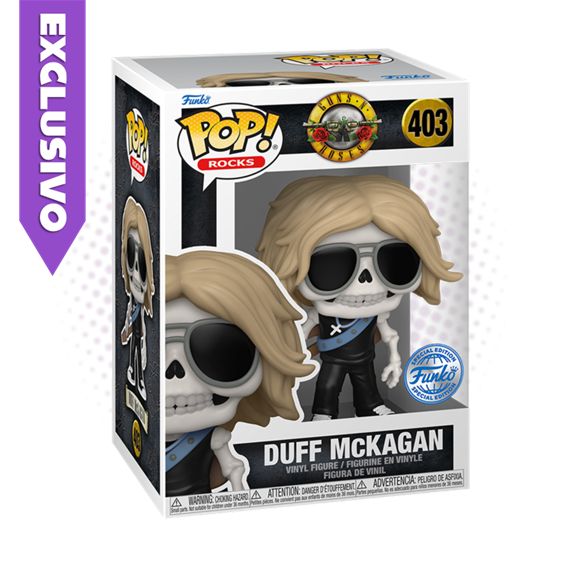 Funko Pop! Duff McKagan 403 (SE) - Rocks Guns N Roses