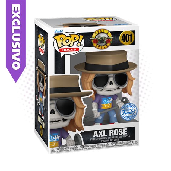 Funko Pop! Axl Rose 401 (SE) - Rocks Guns N Roses