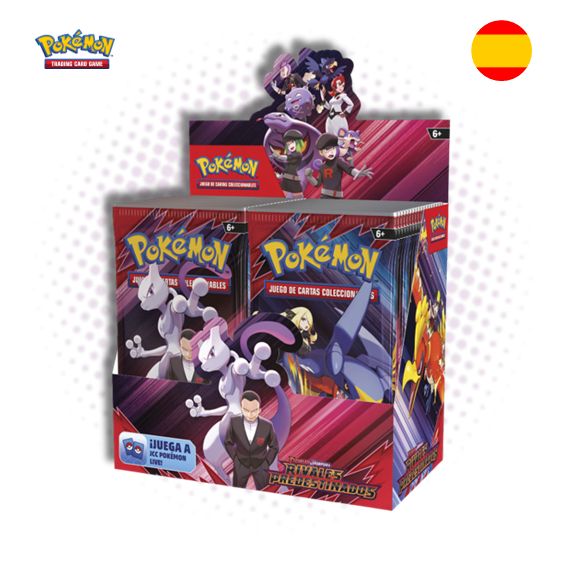 Booster Box Rivales Predestinados (en Español) - TCG Pokemon Escarlata y Púrpura