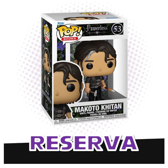 Funko Pop! Makoto Khitan 53 - Books Powerless RESERVA
