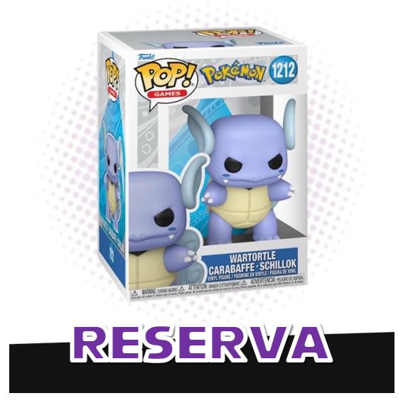 Funko Pop! Wartortle 1212 - Pokemon RESERVA